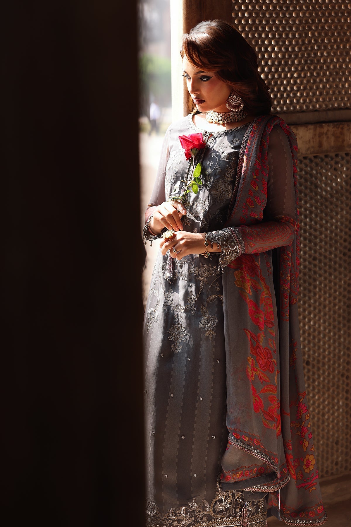 VSL25-41 | VASAL - Vol 6 Unstitched Luxury Chiffon | CHARIZMA