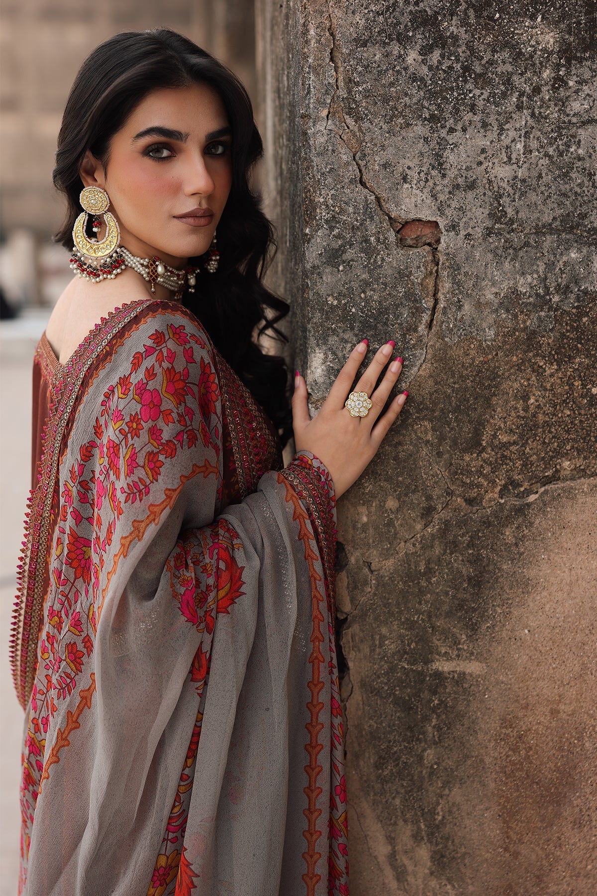 VSL25-42 | VASAL - Vol 6 Unstitched Luxury Chiffon | CHARIZMA