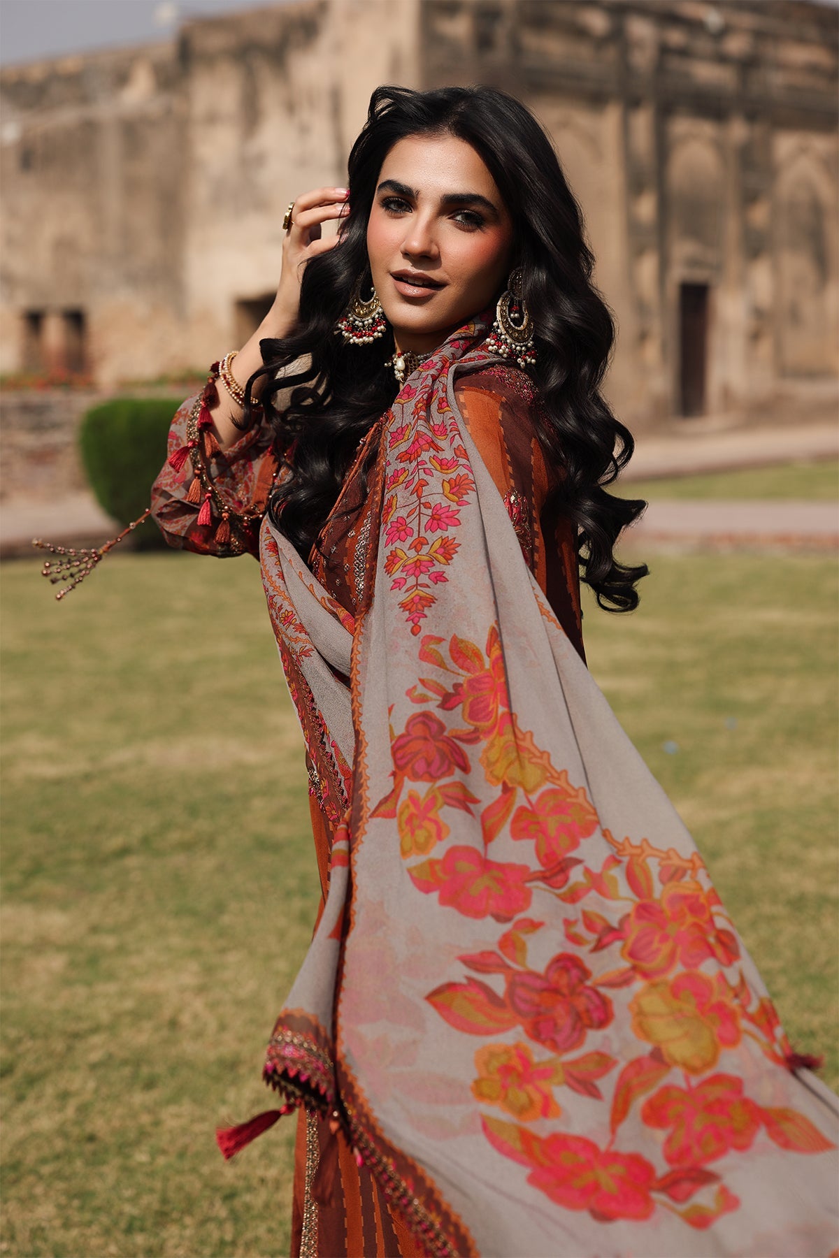VSL25-42 | VASAL - Vol 6 Unstitched Luxury Chiffon | CHARIZMA