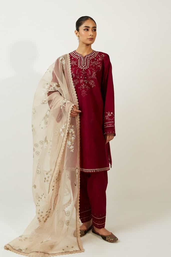 ZCE23-1A || COCO Lawn Volume II 2023 || ZARA SHAHJAHAN in UK USA UAE online kapraye.com