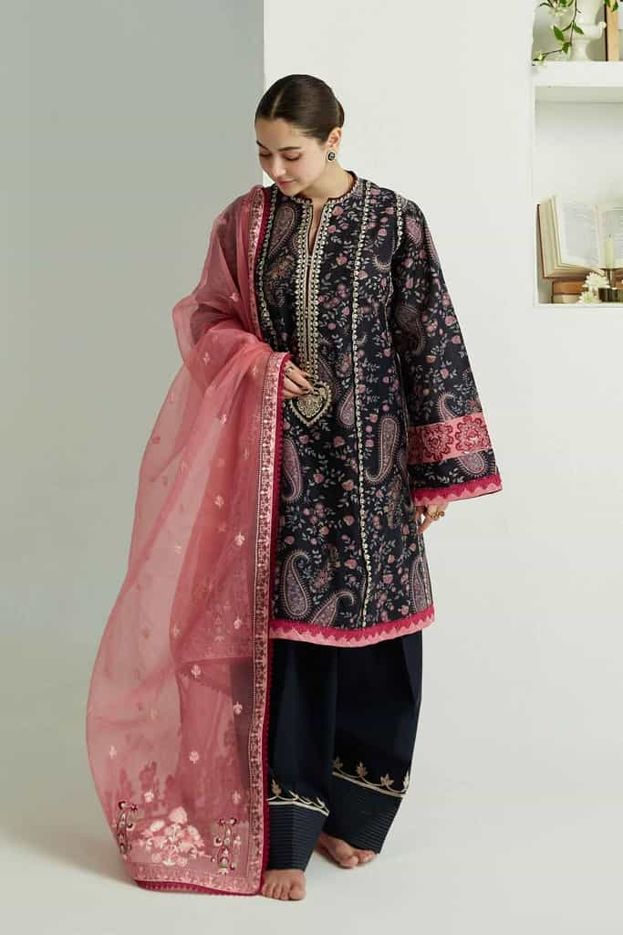 ZCE23-3B || COCO Lawn Volume II 2023 || ZARA SHAHJAHAN in UK USA UAE online kapraye.com