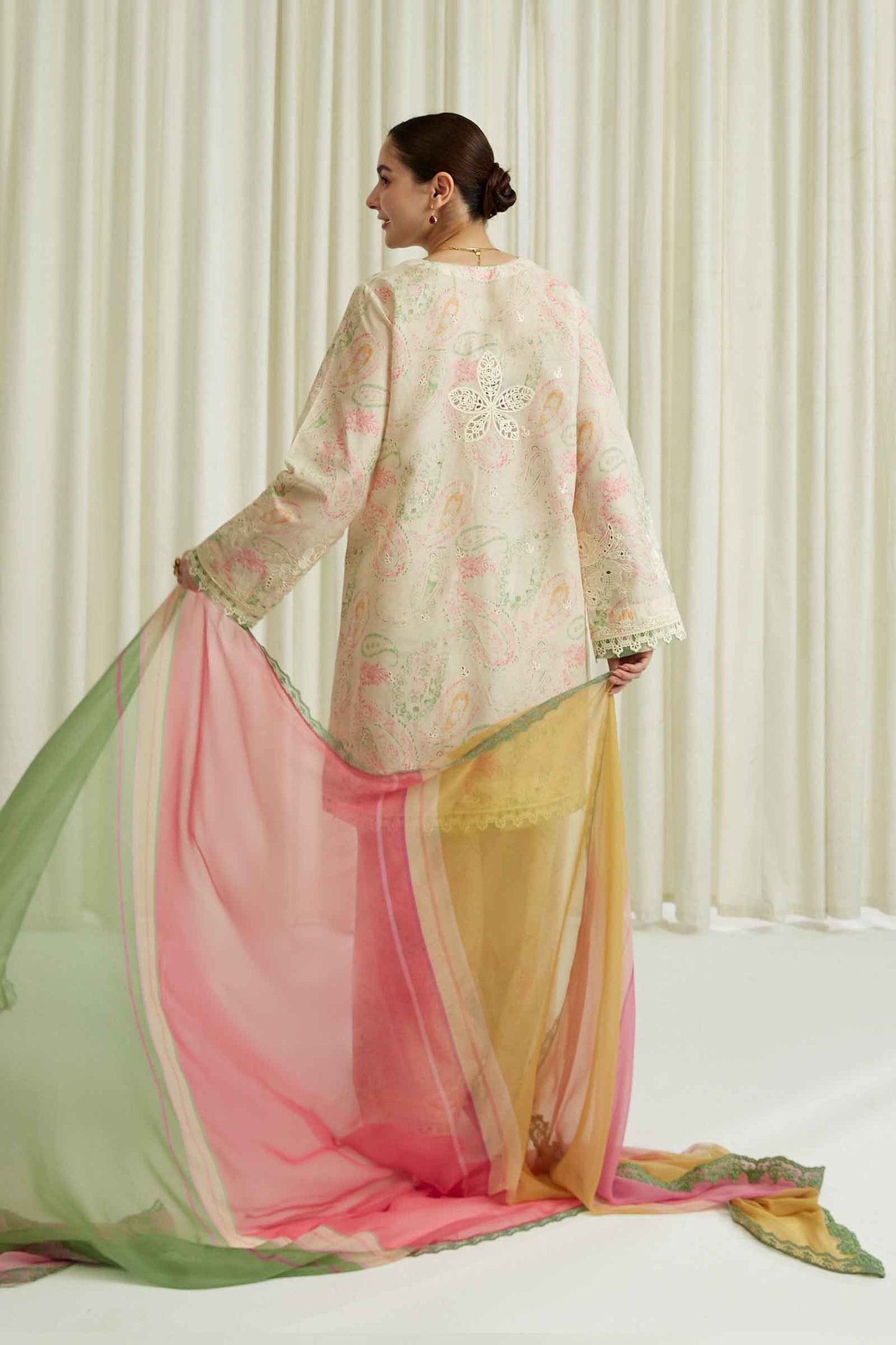 ZCE23-9B || COCO Lawn Volume II 2023 || ZARA SHAHJAHAN in UK USA UAE online kapraye.com