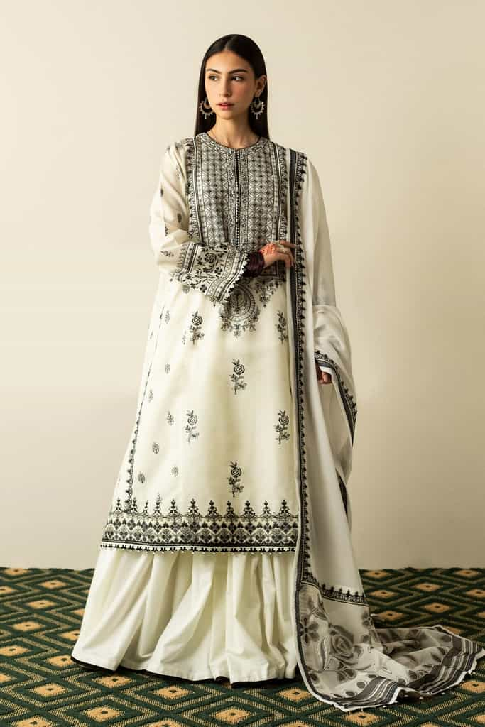 ZEL23-D5 || ZARA SHAHJAHAN LAWN II || ZARA SHAHJAHAN in UK USA UAE online kapraye.com