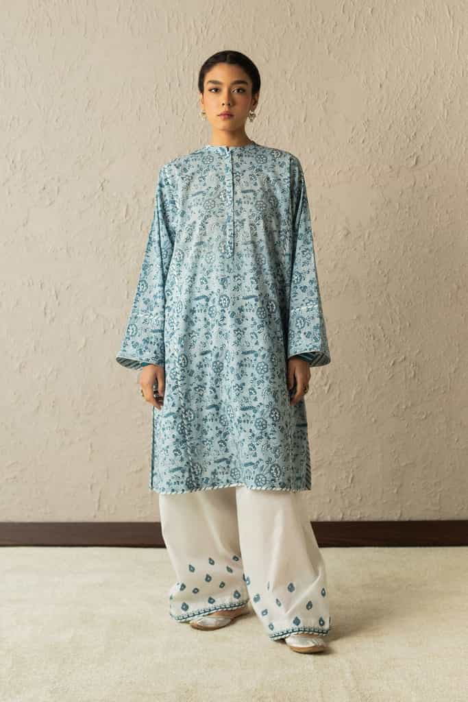 ZHC-023 || SUMMER HAND CRAFTED || ZARA SHAHJAHAN in UK USA UAE online kapraye.com