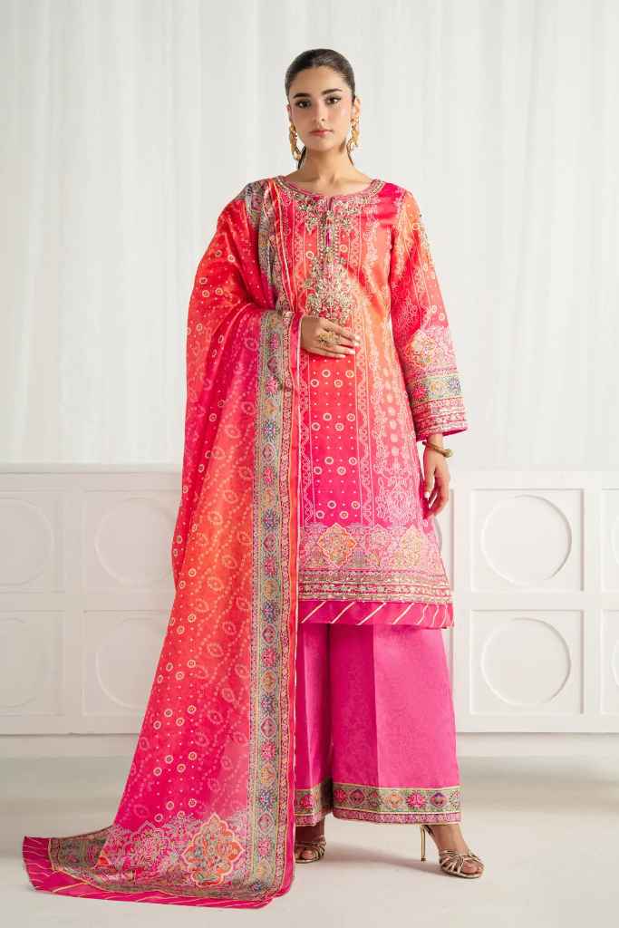 Marigold Dusk | AIRA PRINTED SILK | GULAAL Free Shipping to UK/USA/UAE Kapraye