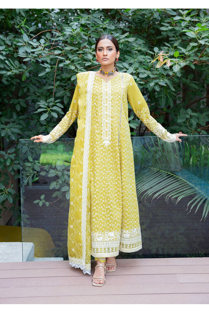 LOOK 01 A || LAWN '23 VOL. 2 || AIK ATELIER in UK USA UAE online kapraye.com