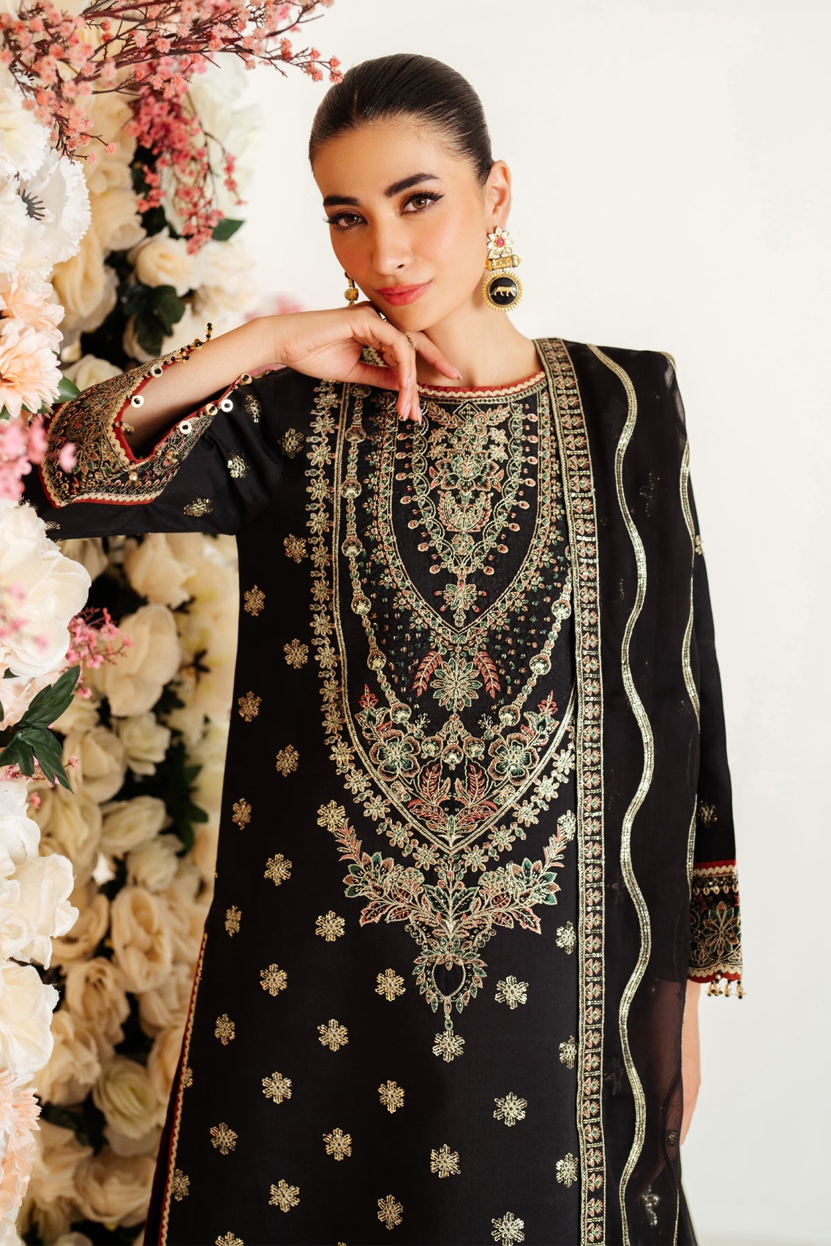 AF-RS-07-Gale | Luxe - Luxury Raw Silk | Alizeh Fashion in UK USA UAE online kapraye.com