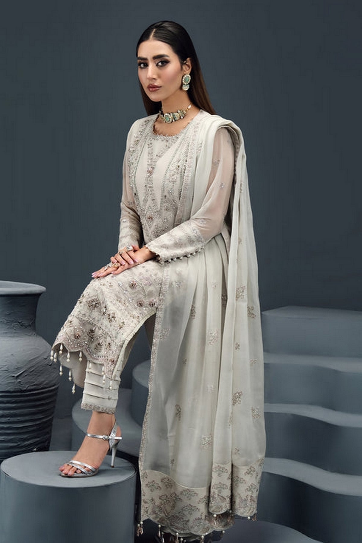 Roha-Reena || Handmade'24 || Alizeh in UK USA UAE online kapraye.com