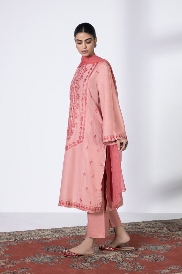 3 Piece - Embroidered Dobby Suit || SIGNATURE || SAPPHIRE in UK USA UAE online kapraye.com