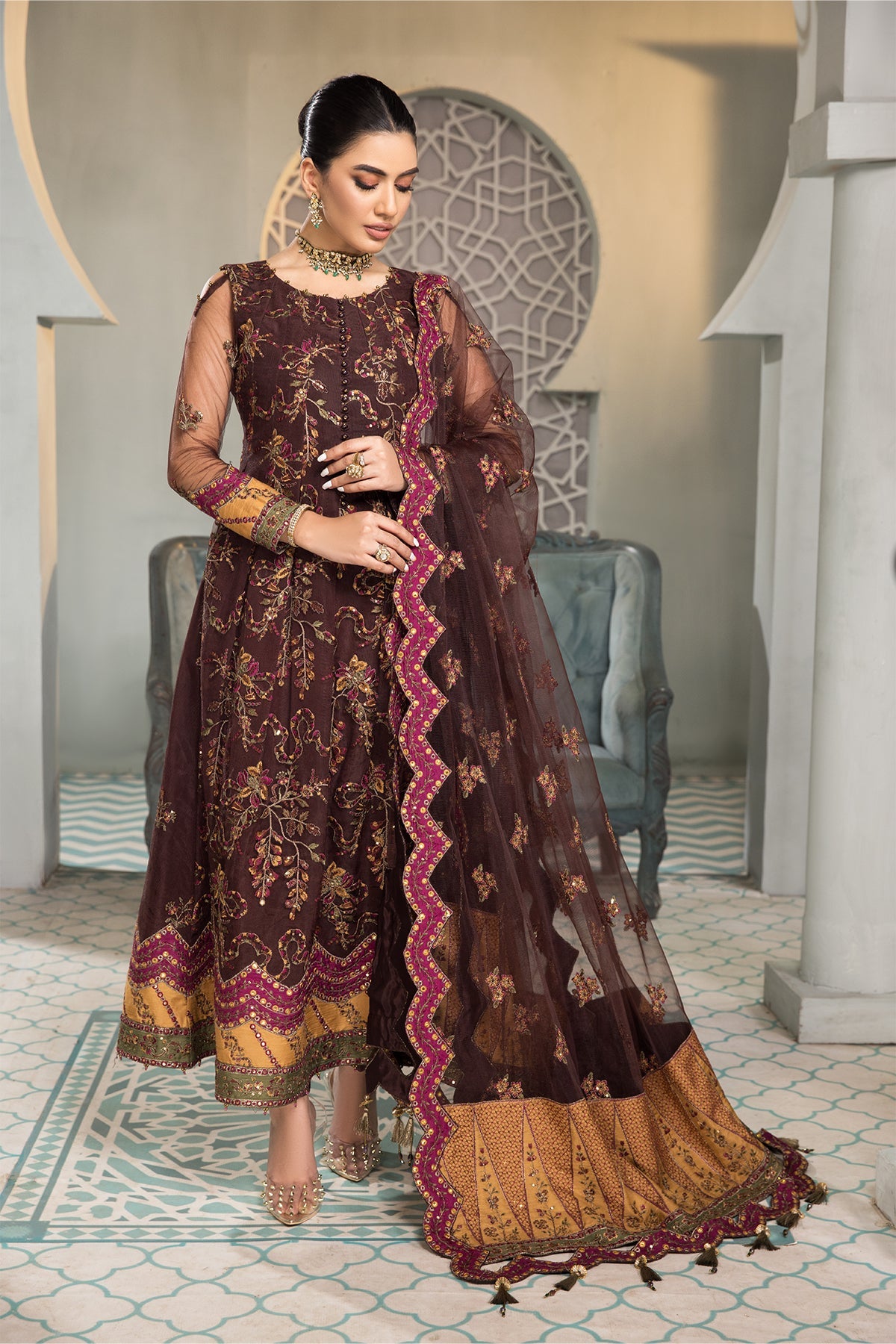 Rajwari || VASL E MIRAS || ALIZEH FASHION in UK USA UAE online kapraye.com