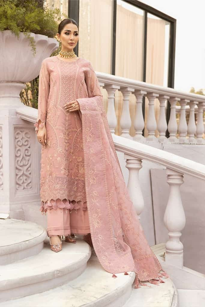 Pink - Dhaagay V01D02 || DHAAGEY-V01 || ALIZEH FASHION in UK USA UAE online kapraye.com