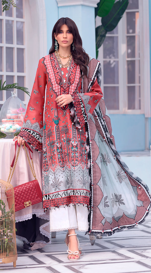 GULNAZ || LUXURY FESTIVE LAWN '22 “AFSANA” || ANAYA By Kiran Chaudhry in UK USA UAE online kapraye.com