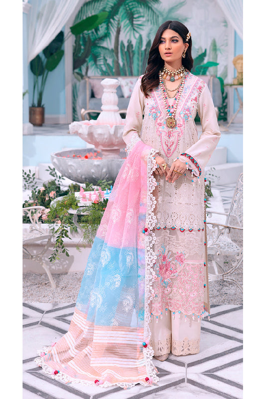 SAIQA || LUXURY FESTIVE LAWN '22 “AFSANA” || ANAYA By Kiran Chaudhry in UK USA UAE online kapraye.com