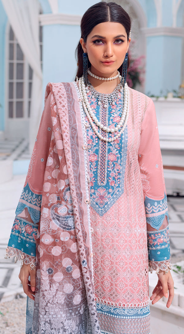 SANYA || LUXURY FESTIVE LAWN '22 “AFSANA” || ANAYA By Kiran Chaudhry in UK USA UAE online kapraye.com