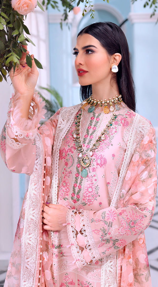 ABEERA || LUXURY FESTIVE LAWN '22 “AFSANA” || ANAYA By Kiran Chaudhry in UK USA UAE online kapraye.com