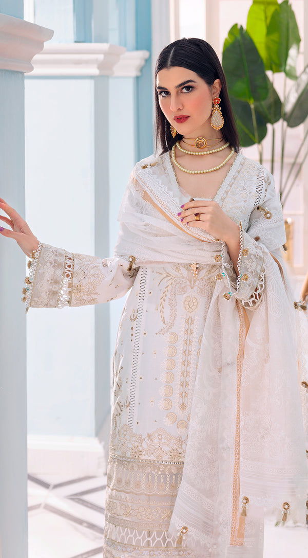 NOOREH || LUXURY FESTIVE LAWN '22 “AFSANA” || ANAYA By Kiran Chaudhry in UK USA UAE online kapraye.com