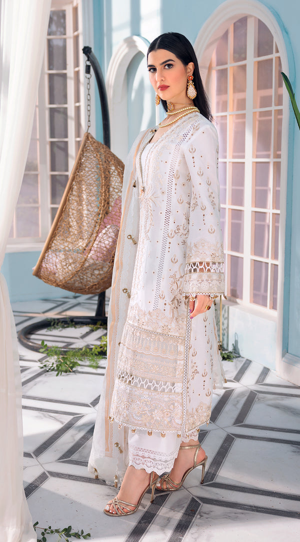 NOOREH || LUXURY FESTIVE LAWN '22 “AFSANA” || ANAYA By Kiran Chaudhry in UK USA UAE online kapraye.com