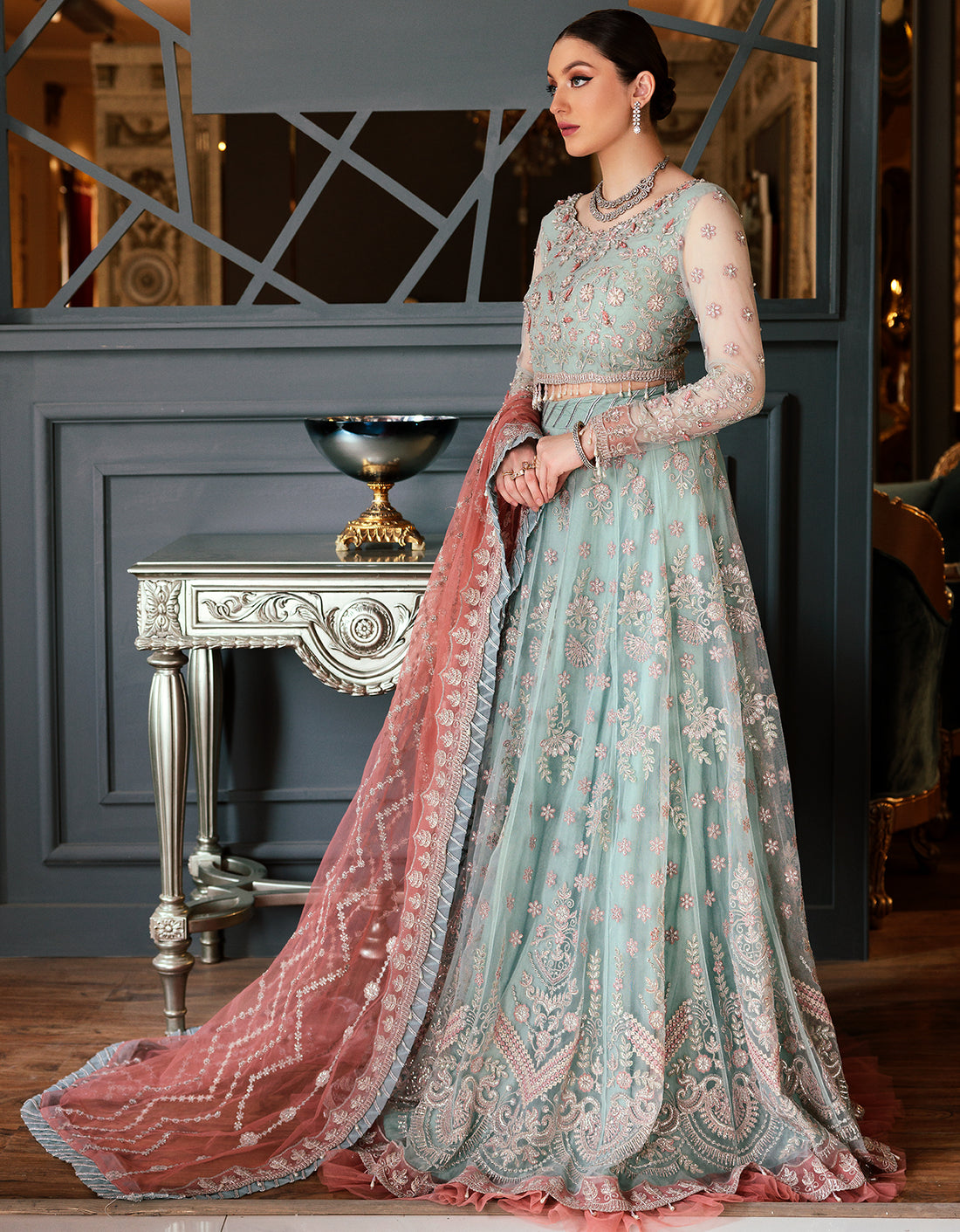 MH-02 || CHIFFON COLLECTION || EMAAN ADEEL in UK USA UAE online kapraye.com