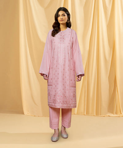 2 PIECE - DYED EMBROIDERED LAWN SUIT | JACQUARD EID EDITION | SAPPHIRE in UK USA UAE online kapraye.com