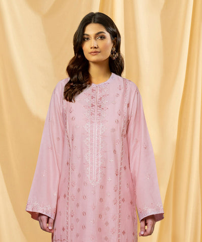 2 PIECE - DYED EMBROIDERED LAWN SUIT | JACQUARD EID EDITION | SAPPHIRE in UK USA UAE online kapraye.com