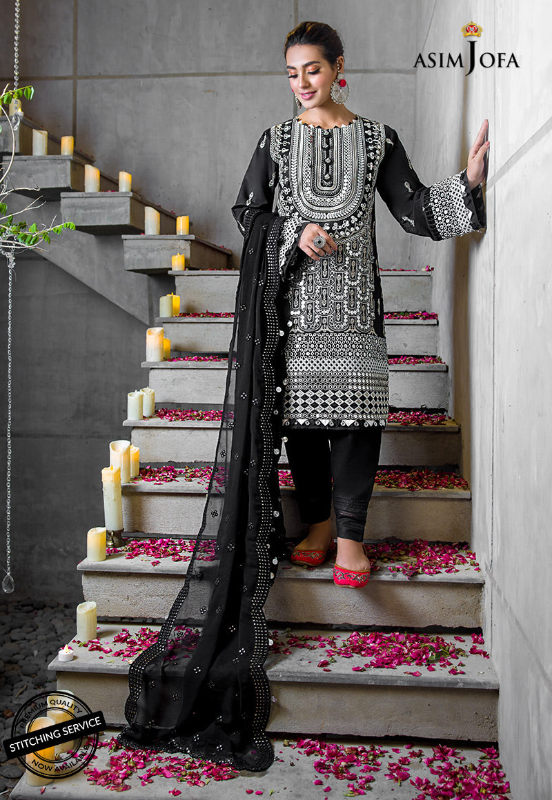 AJCK-02 || Chikankari Eid Collection || Asim Jofa in UK USA UAE online kapraye.com