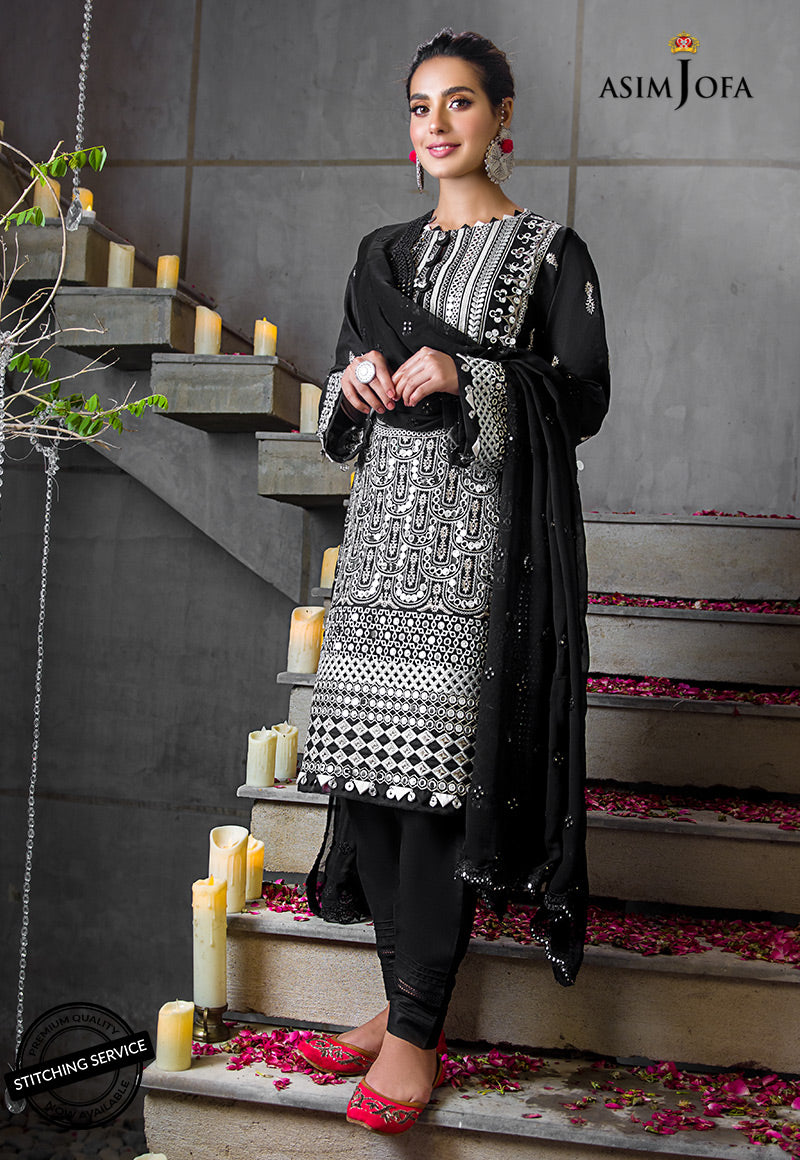 AJCK-02 || Chikankari Eid Collection || Asim Jofa in UK USA UAE online kapraye.com