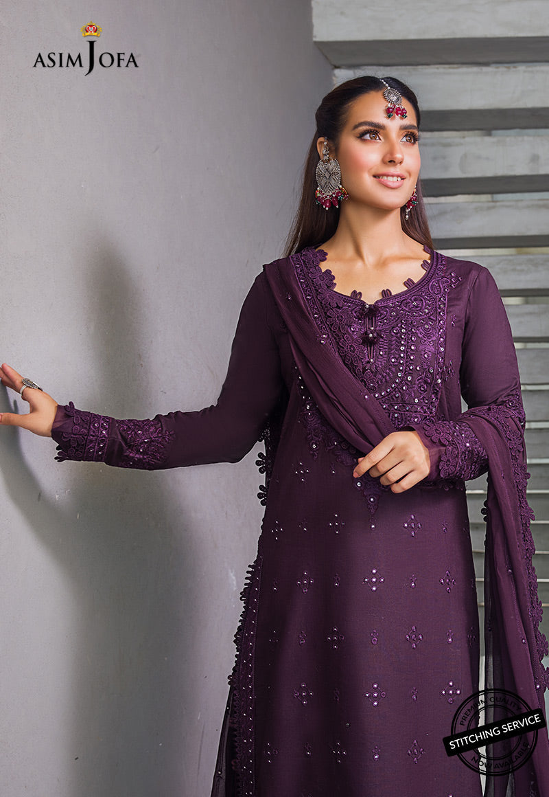 AJCK-05 || Chikankari Eid Collection || Asim Jofa in UK USA UAE online kapraye.com