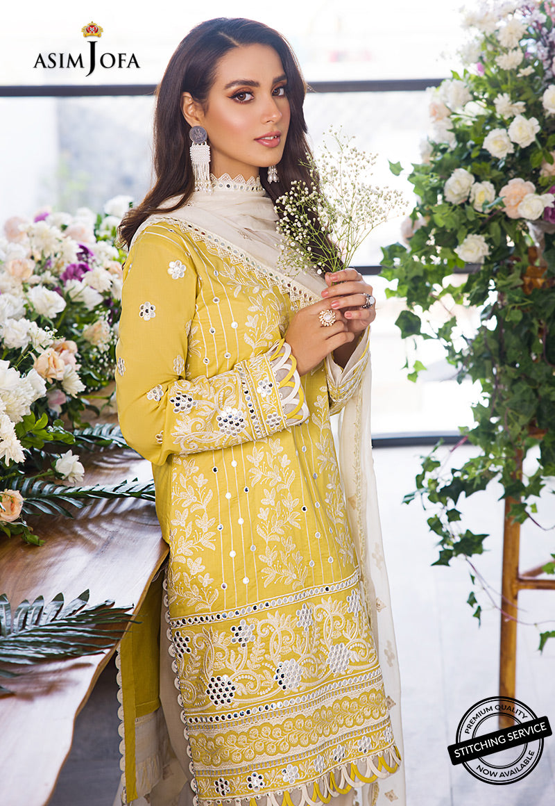 AJCK-06 || Chikankari Eid Collection || Asim Jofa in UK USA UAE online kapraye.com