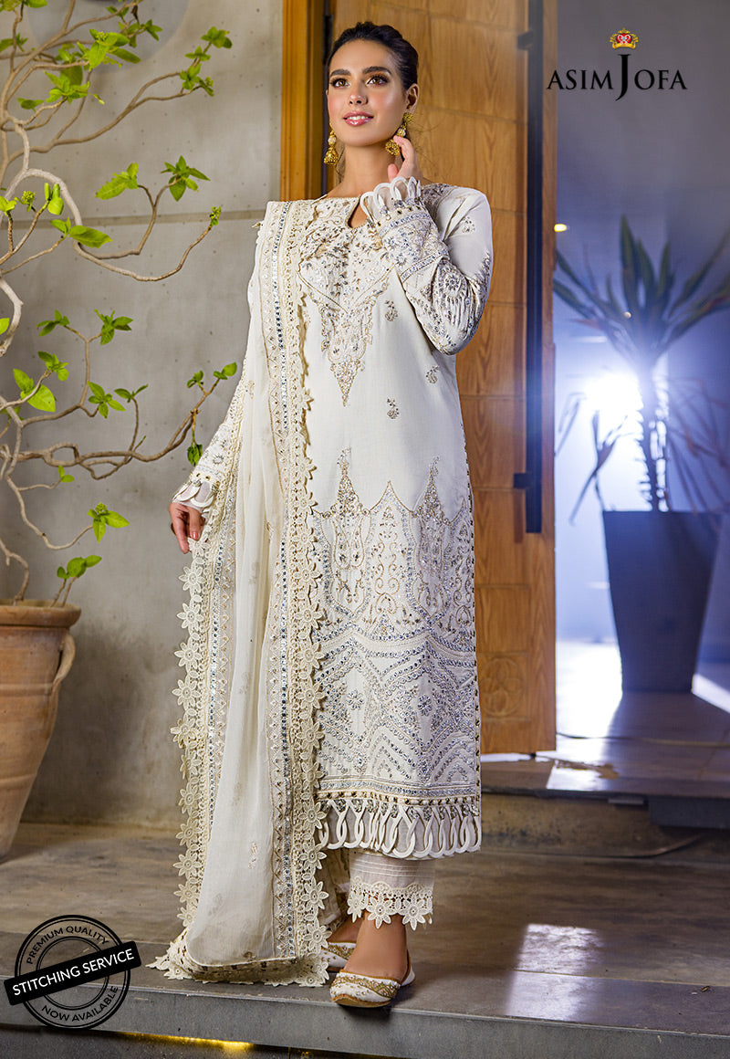 AJCK-10 || Chikankari Eid Collection || Asim Jofa in UK USA UAE online kapraye.com