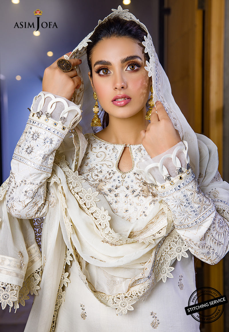 AJCK-10 || Chikankari Eid Collection || Asim Jofa in UK USA UAE online kapraye.com