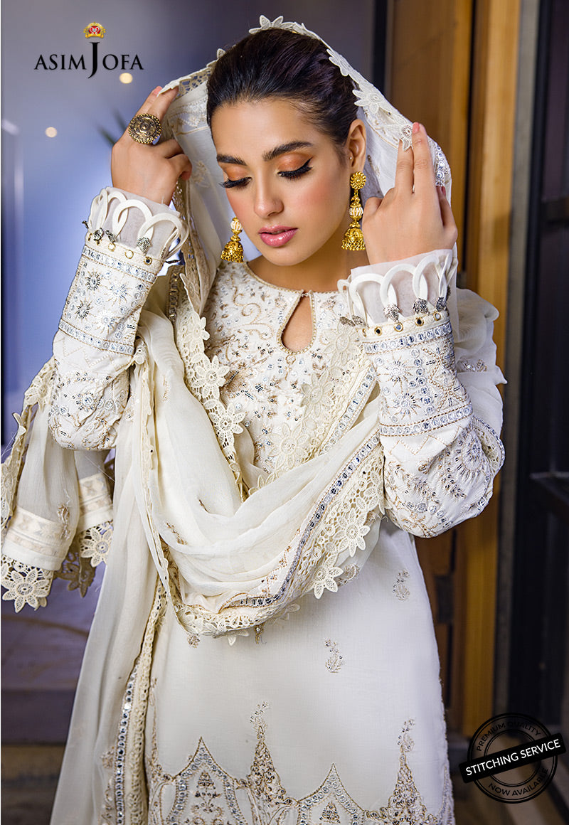 AJCK-10 || Chikankari Eid Collection || Asim Jofa in UK USA UAE online kapraye.com