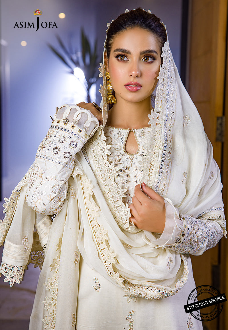 AJCK-10 || Chikankari Eid Collection || Asim Jofa in UK USA UAE online kapraye.com