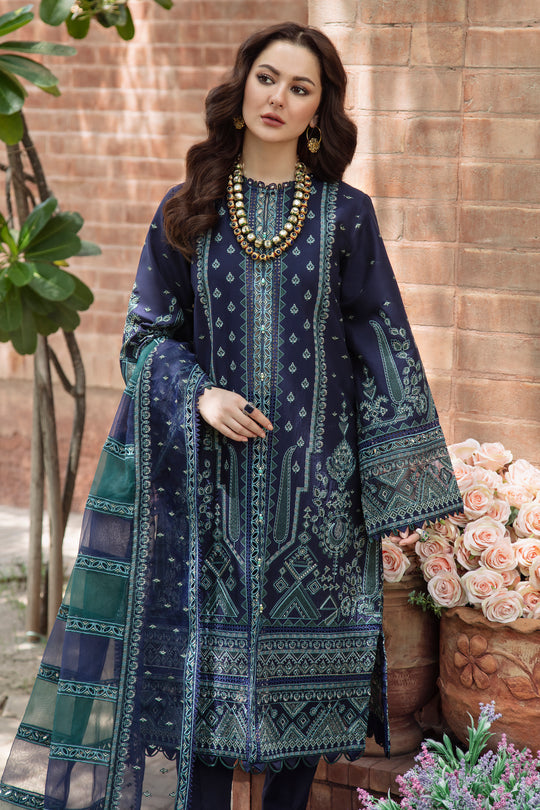 TEHSEEN || SABRANG FESTIVE LAWN || JAZMIN in UK USA UAE online kapraye.com