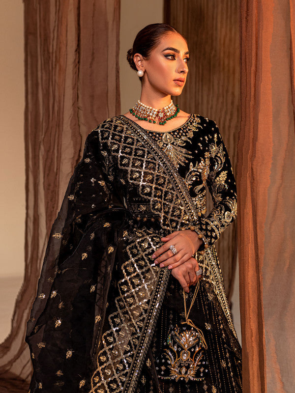 Namar 05 || EMBROIDERED VELVET '22 || Gulaal in UK USA UAE online kapraye.com