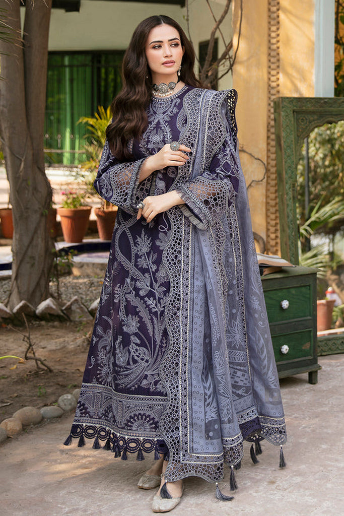 BANAFSHI || SHAHKAAR LUXURY LAWN || JAZMIN in UK USA UAE online kapraye.com