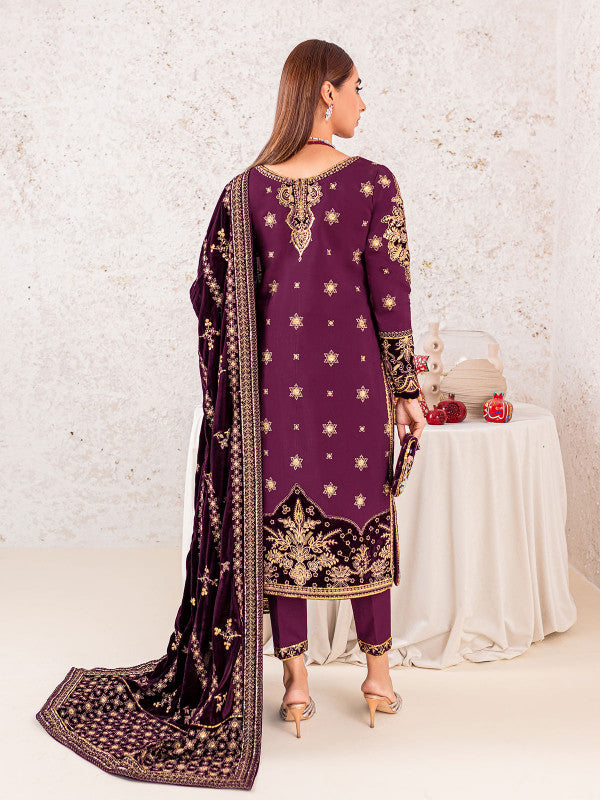 Veena 06 || EMBROIDERED VELVET '22 || Gulaal in UK USA UAE online kapraye.com