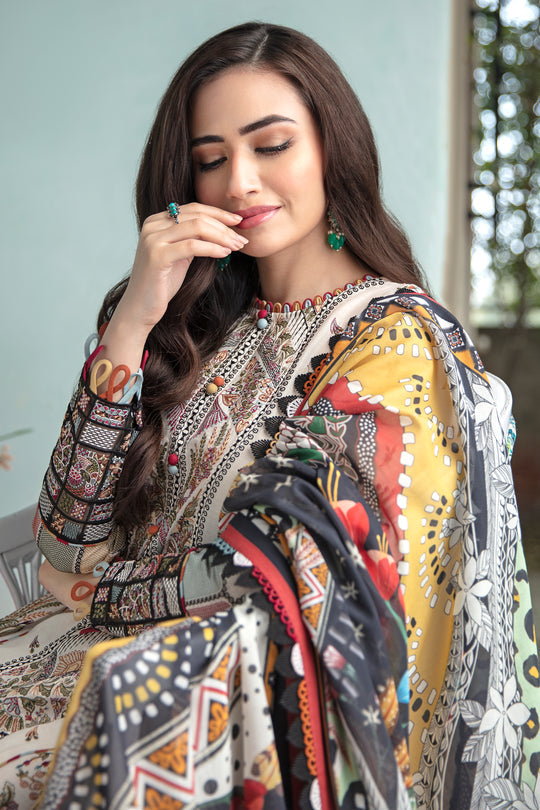 UJALA || SHAHKAAR LUXURY LAWN || JAZMIN in UK USA UAE online kapraye.com